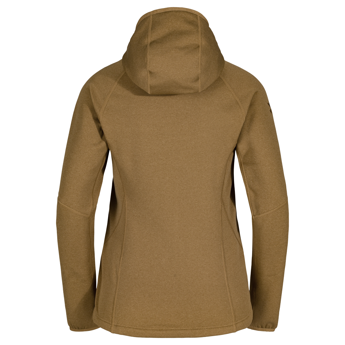 Amiko Women's Fleece Hooded Jacket — Golden Brown
