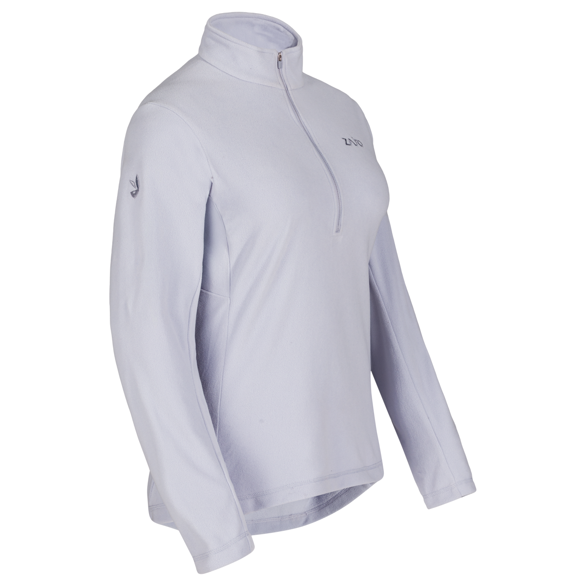 Auro, felpa in pile con zip da donna, colore Lila Haze