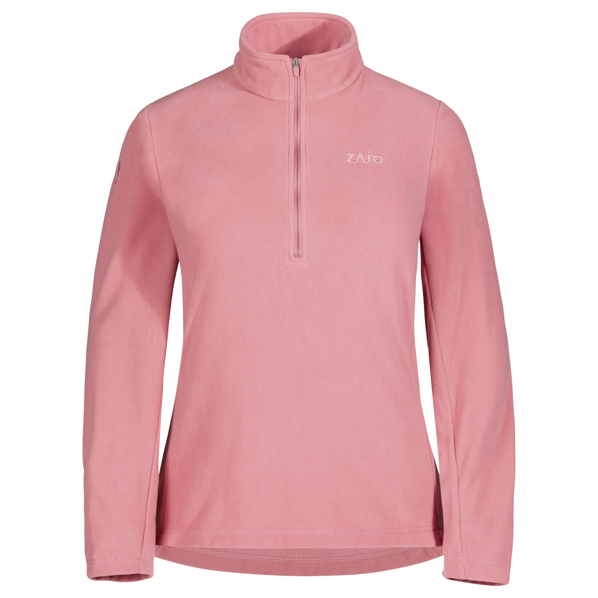 Auro, felpa in pile con zip da donna, colore Tea Rose