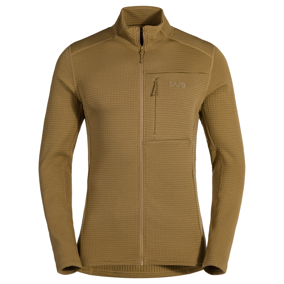 Kovri, giacca in lana merino Grid da uomo, colore Golden Brown