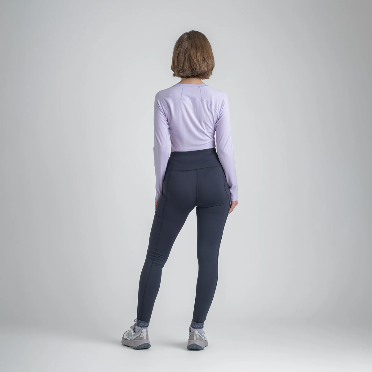 Monto Women's Merino Winter Tights — Black