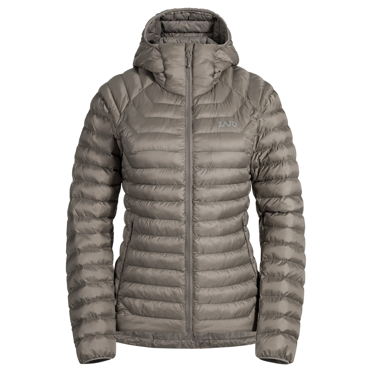 Nubaro Women's Insulated Hooded Jacket — Taupe Beige