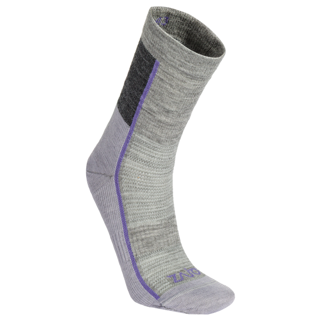 Senti, calze medie in lana merino, colore Lavender