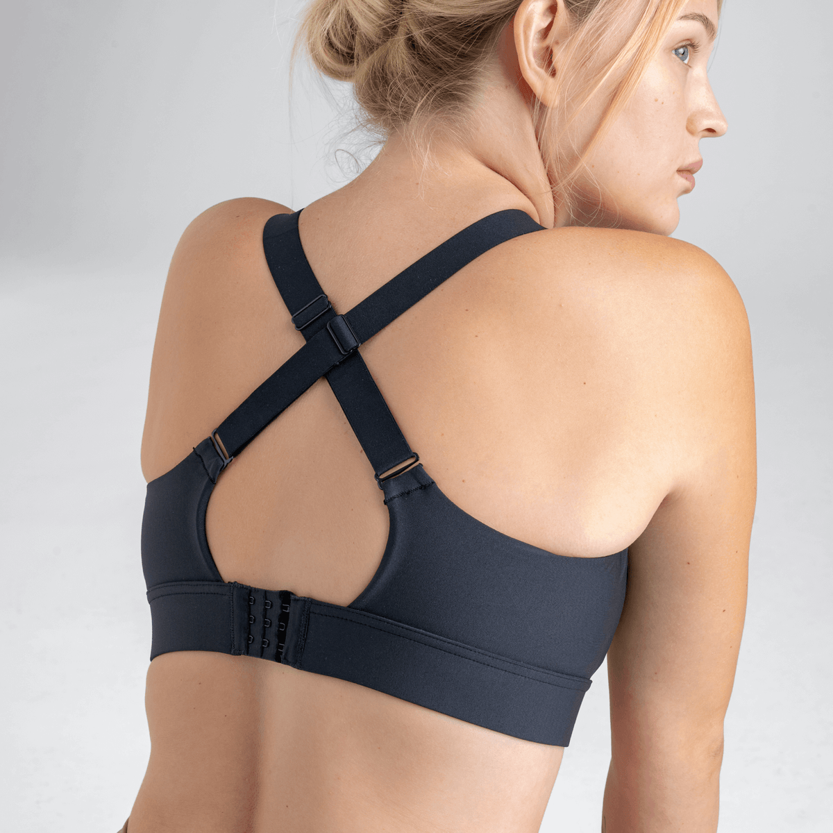 Fiera, reggiseno sportivo da donna, colore Black