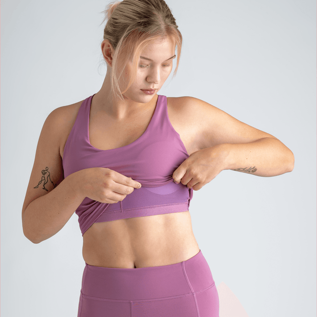 Fluo, top sportivo da donna, colore Black