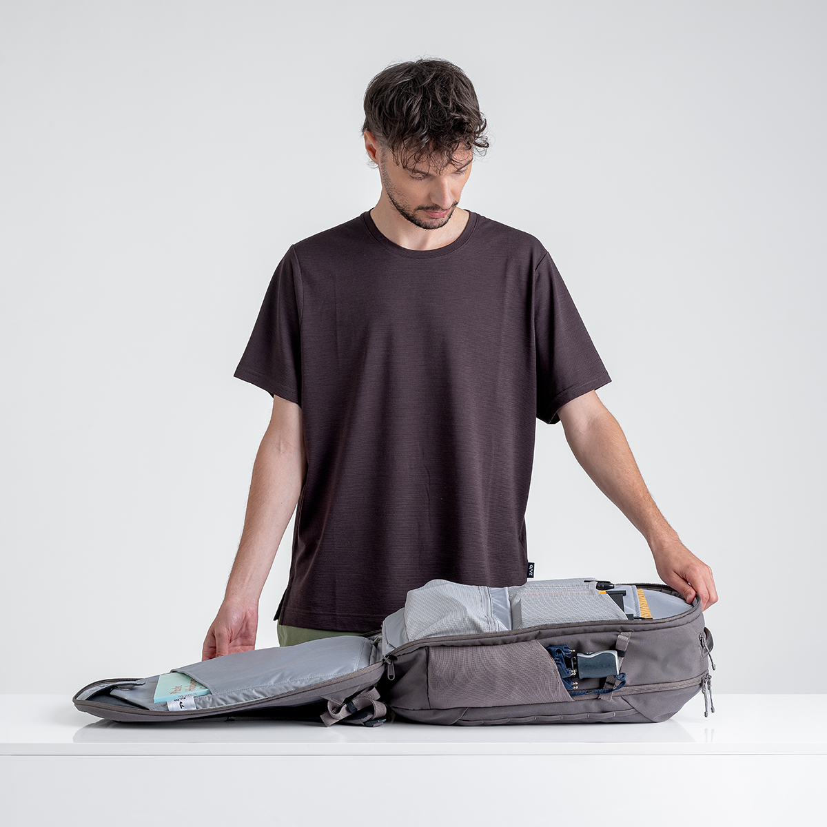 Monda, zaino da tutti i giorni 25 l, colore Black