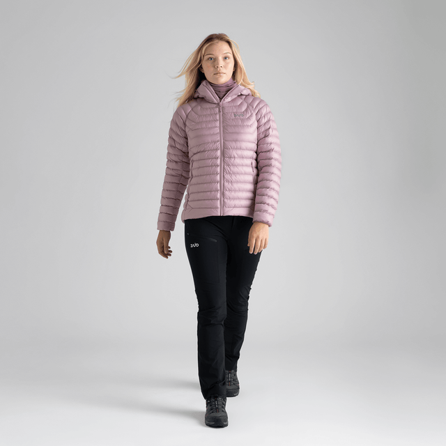 Nubaro, giacca imbottita con cappuccio da donna, colore Lila Haze