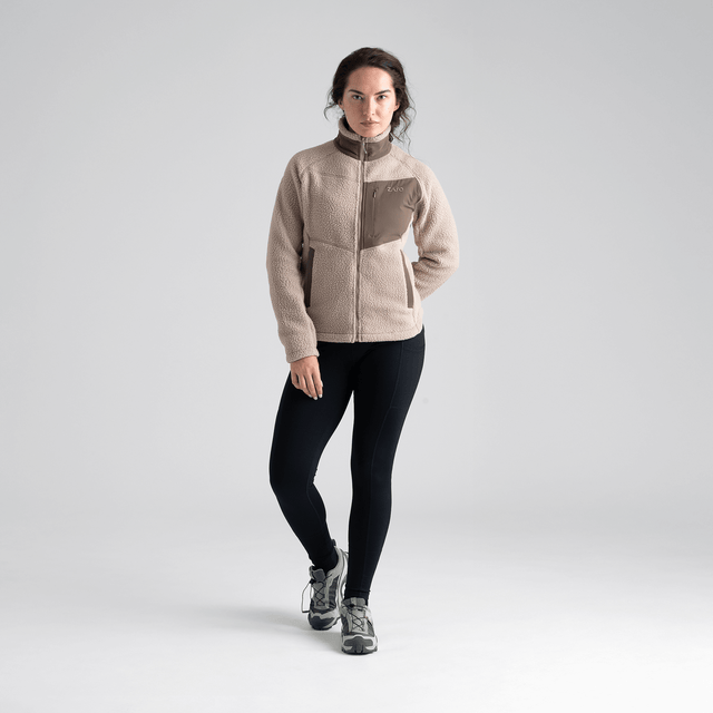 Palpo, giacca in pile da donna, colore Iced Mauve