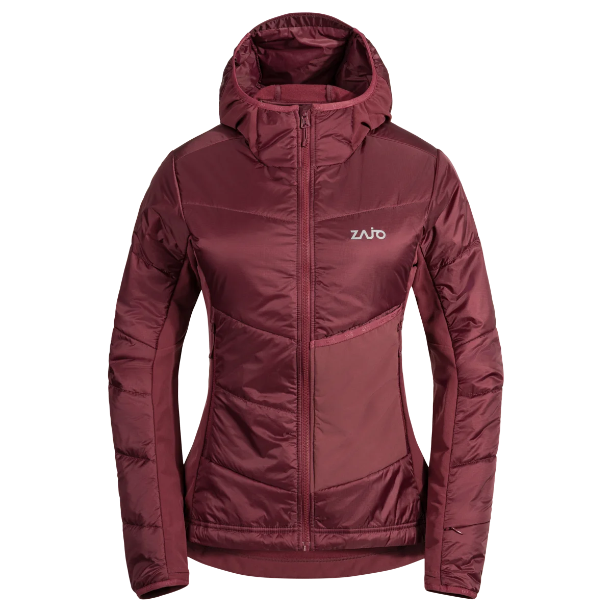 Spiro Women's Insulated Hybrid Jacket — Burned Red