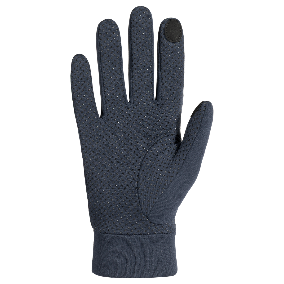Amiko Fleece Gloves — Grey Navy