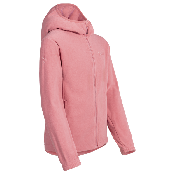 Auro Kid's Fleece Jacket — Tea Rose