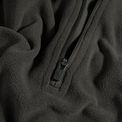 Auro, felpa in pile con zip da donna, colore Black Olive