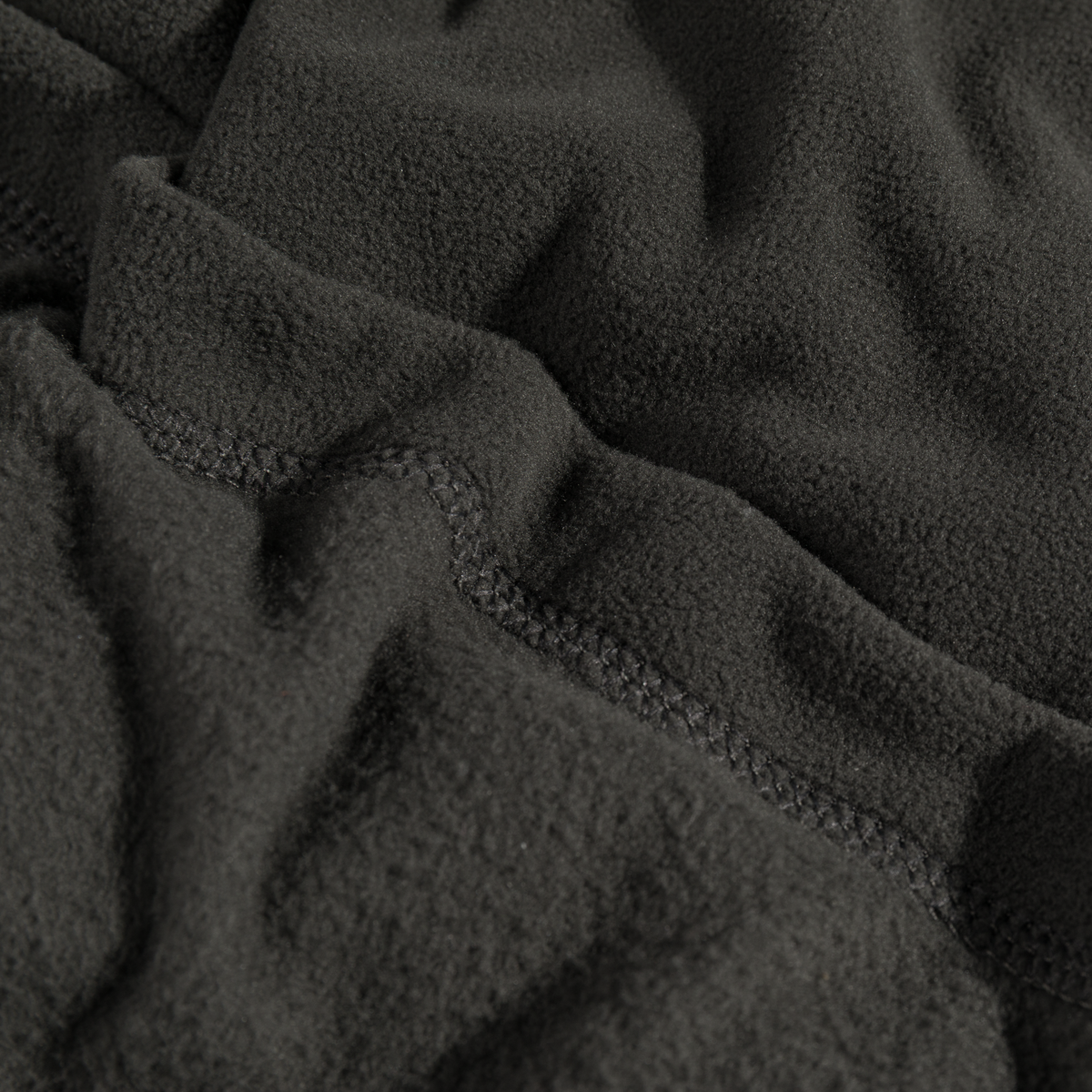 Auro, felpa in pile con zip da donna, colore Black Olive