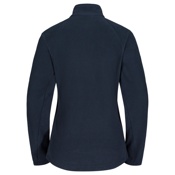 Auro, felpa in pile con zip da donna, colore Dark Navy