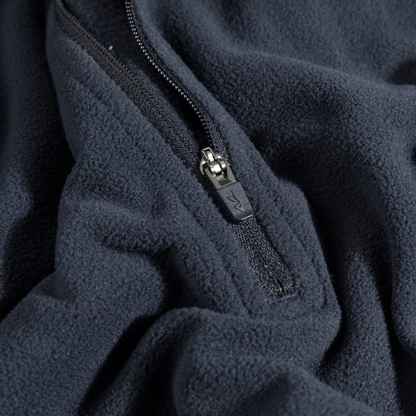 Auro, felpa in pile con zip da donna, colore Dark Navy