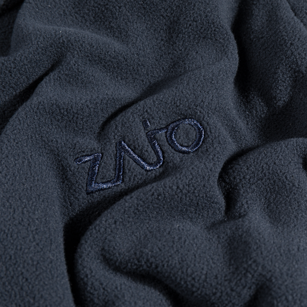 Auro, felpa in pile con zip da donna, colore Dark Navy