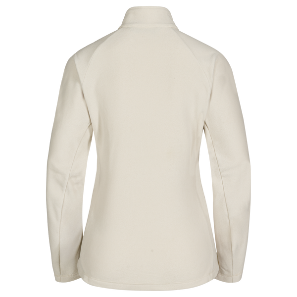 Auro, felpa in pile con zip da donna, colore Light Beige