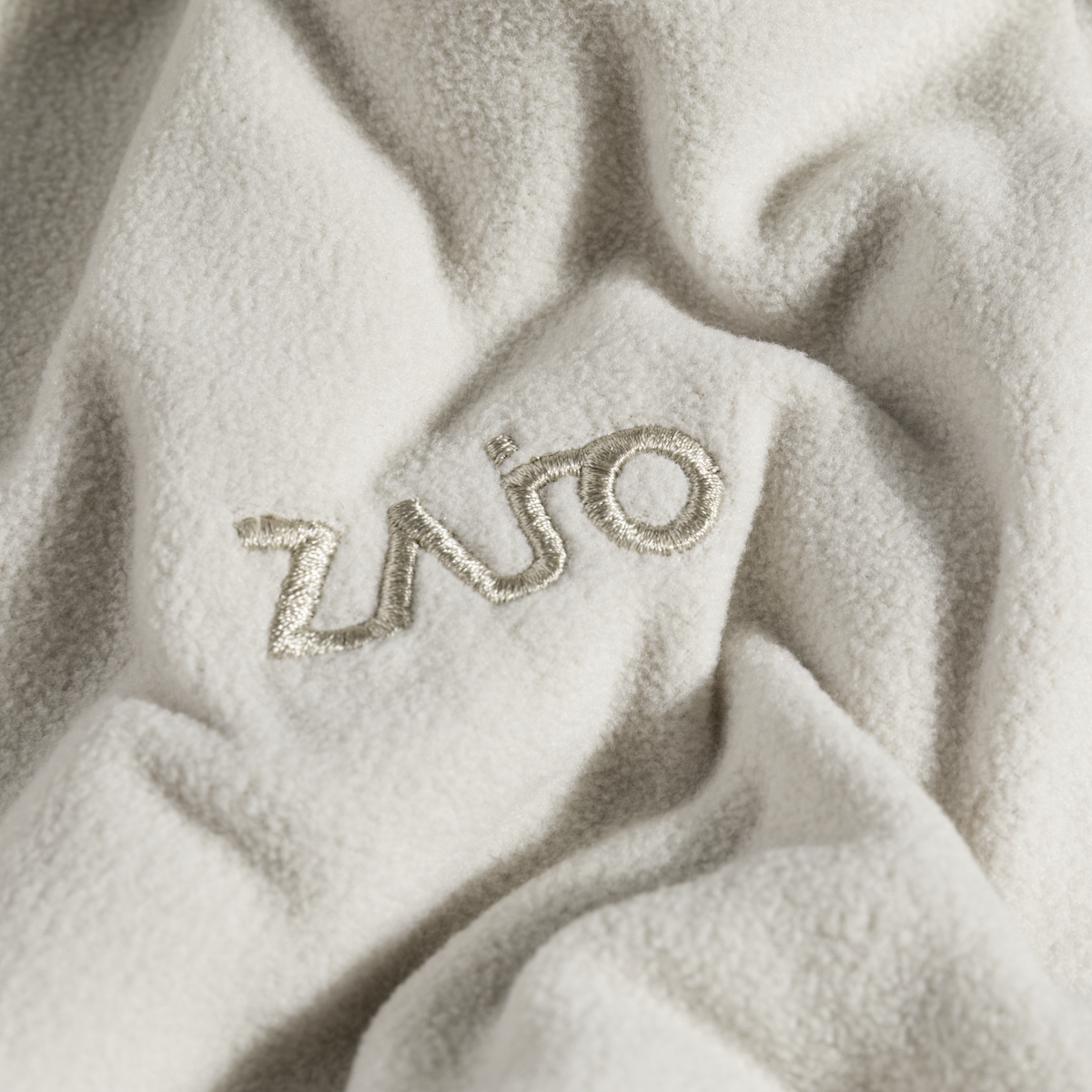 Auro, felpa in pile con zip da donna, colore Light Beige