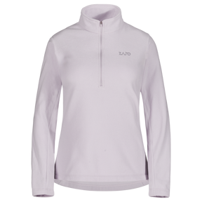 Auro, felpa in pile con zip da donna, colore Lilac Ash