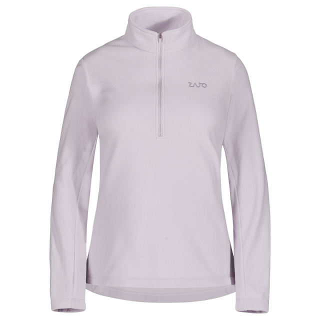 Auro, felpa in pile con zip da donna, colore Lilac Ash