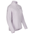 Auro, felpa in pile con zip da donna, colore Lilac Ash
