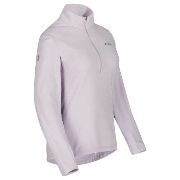Auro, felpa in pile con zip da donna, colore Lilac Ash