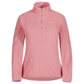 Auro, felpa in pile con zip da donna, colore Tea Rose