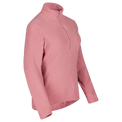 Auro, felpa in pile con zip da donna, colore Tea Rose