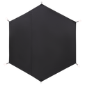 Domo Light, telo di base per tenda, colore Black