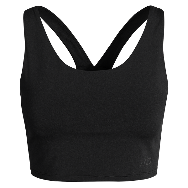 Fluo Women's Bra Top, color Black