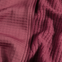 Kovri, giacca in lana merino Grid da uomo, colore Earth Red
