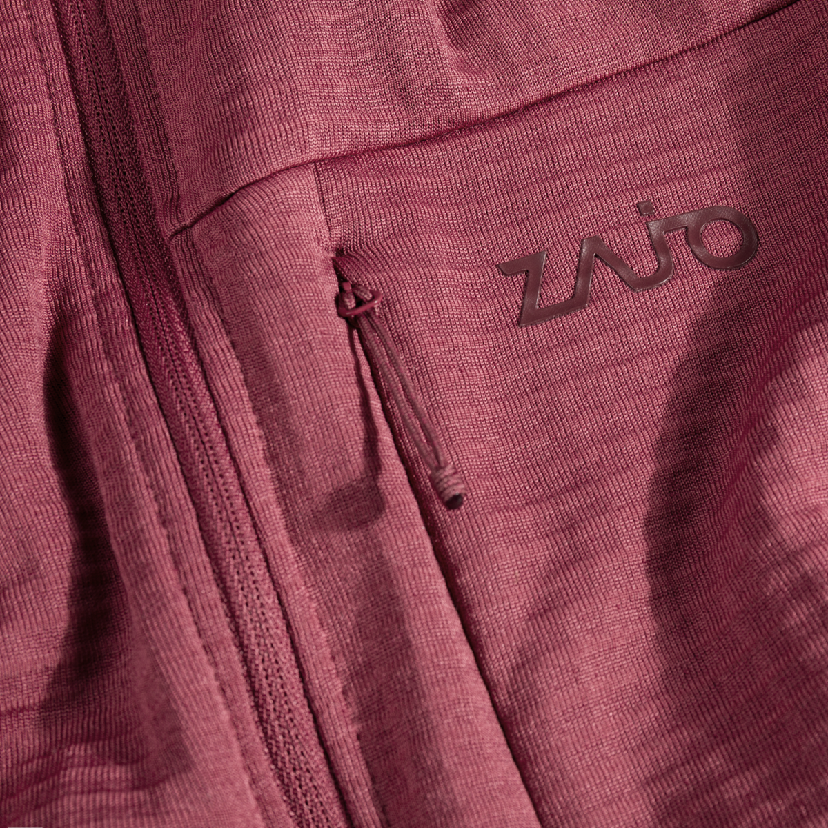 Kovri, giacca in lana merino Grid da uomo, colore Earth Red