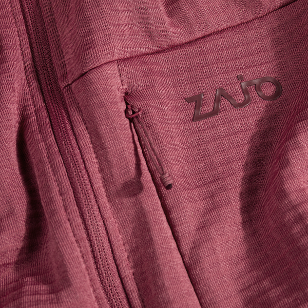 Kovri, giacca in lana merino Grid da uomo, colore Earth Red