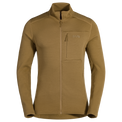 Kovri, giacca in lana merino Grid da uomo, colore Golden Brown