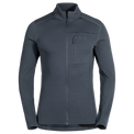 Kovri, giacca in lana merino Grid da uomo, colore Grey Navy