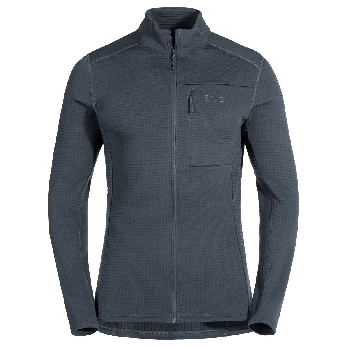 Kovri, giacca in lana merino Grid da uomo, colore Grey Navy