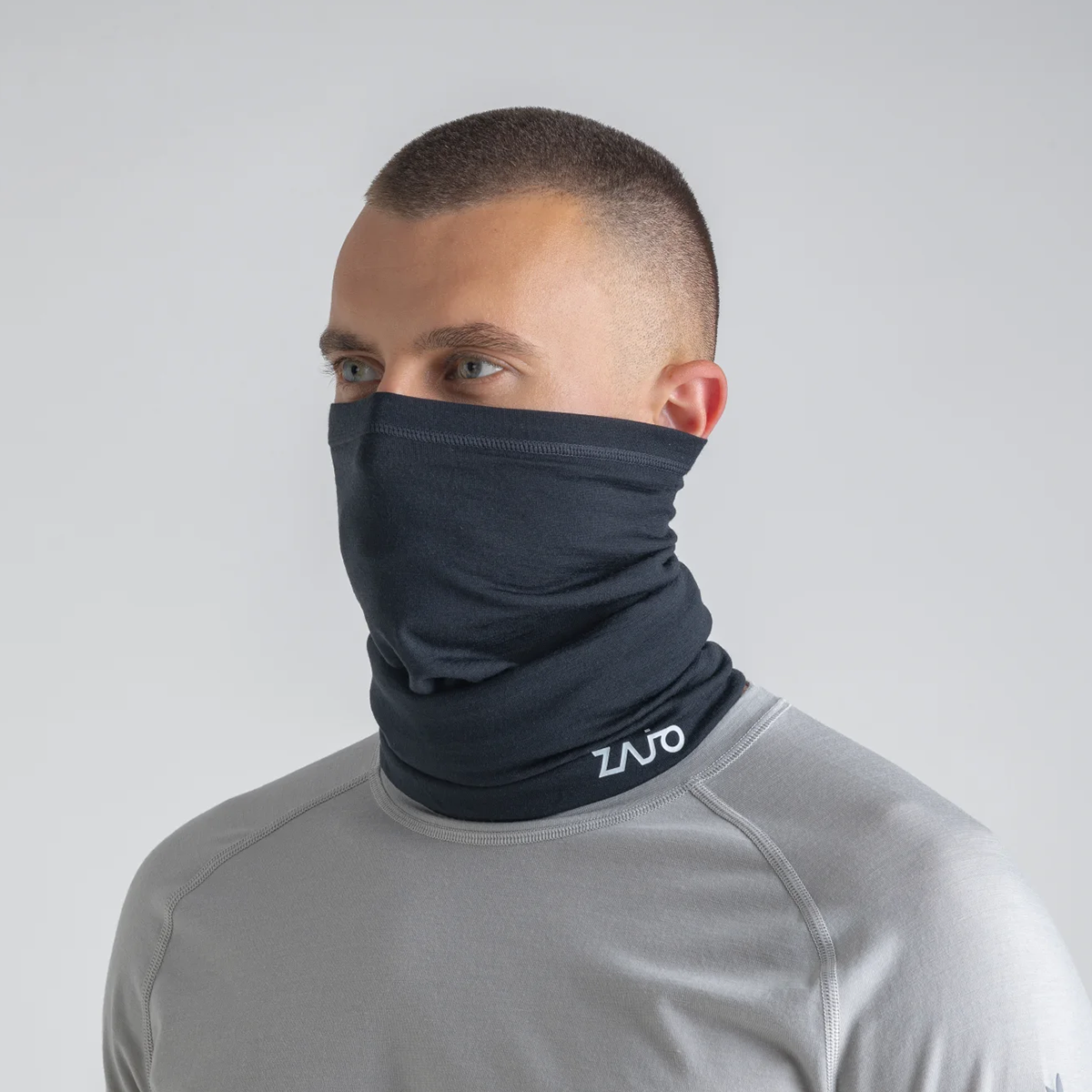 Senti Merino Neckwarmer — Lila Haze