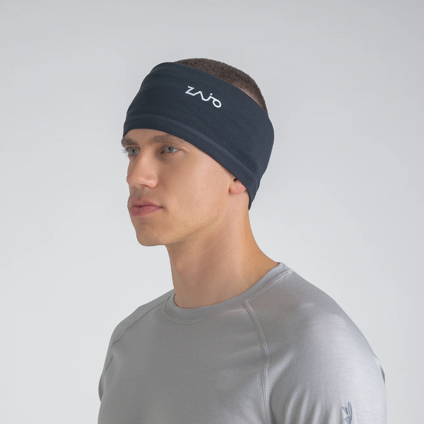 Senti Merino Multifunctional Scarf — Dark Navy