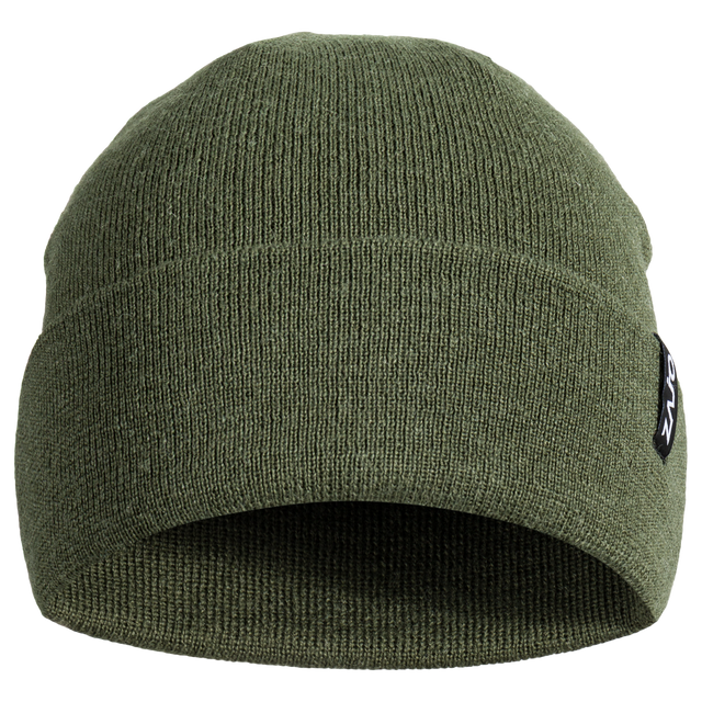 Stilo, berretto urbano in lana merino, colore Dark Olive
