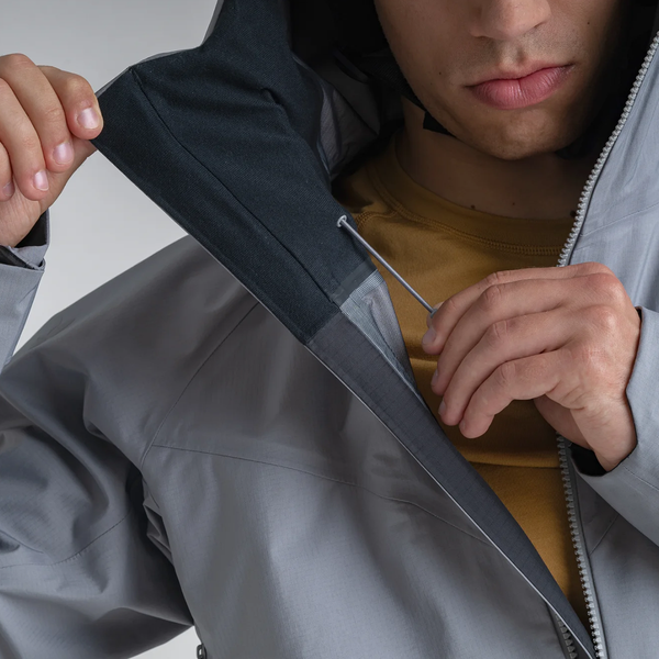 Torento Men's Waterproof 3L Jacket — Titanium Grey