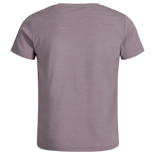 Amo Kid's Merino T-shirt — Iced Mauve