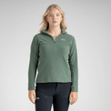 Auro, felpa in pile con zip da donna, colore Tea Rose