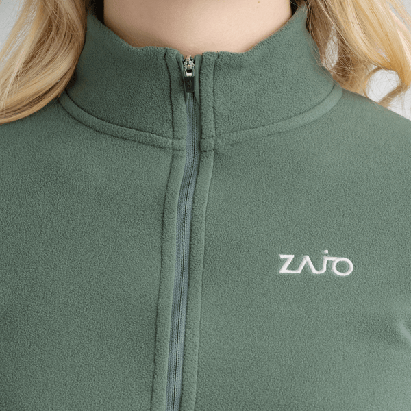 Auro, felpa in pile con zip da donna, colore Lilac Ash
