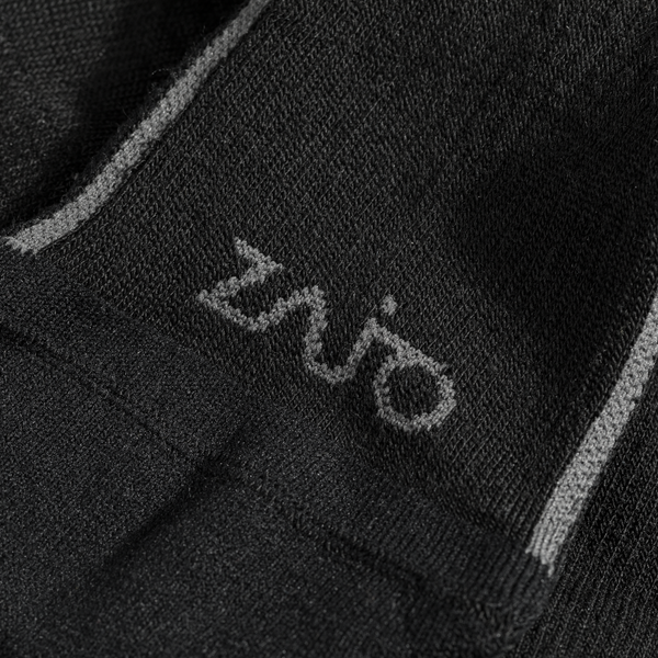 Hejma, calze medie in lana merino, colore Black