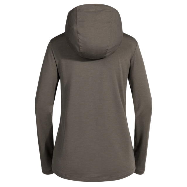 Kora Women's Merino Hoodie — Falcon Grey