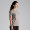 Kora, maglietta in lana merino da donna, colore Grey Navy