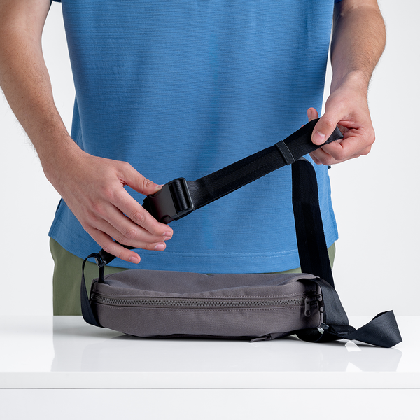 Monda, borsa a tracolla, colore Falcon Grey