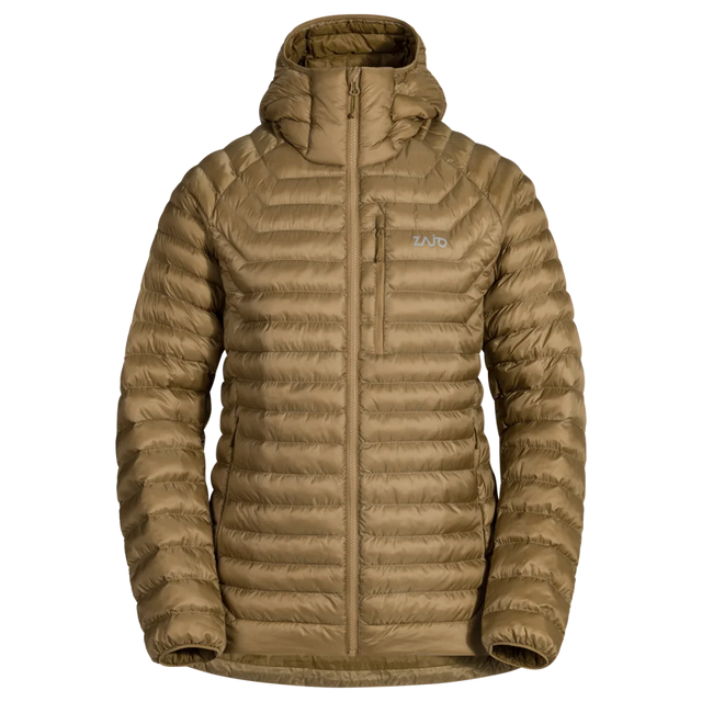 Nubaro Men's Insulated Hooded Jacket — Golden Brown