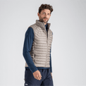 Nubaro, gilet imbottito da uomo, colore Thyme Green