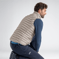 Nubaro, gilet imbottito da uomo, colore Thyme Green